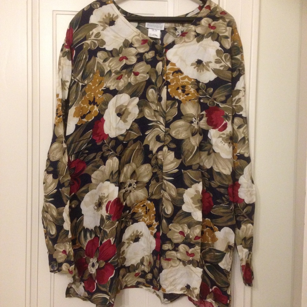 Chelsea Wearhouse (A Leslie Fay Co.) Vintage Top